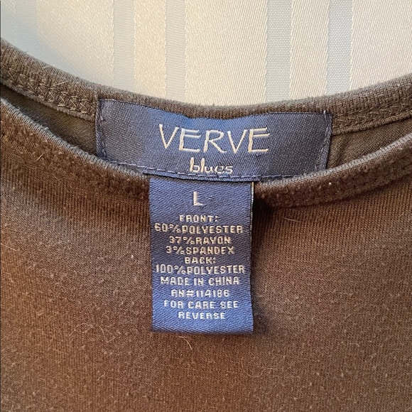 Vince Women's Brown Tunic Blouse - Picture 3 of 3